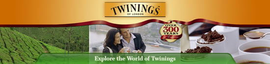 twinings Green Teas banner